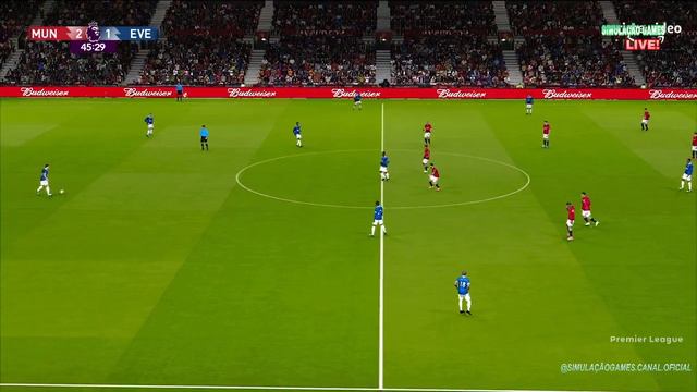 🛑 (PES 2021) SIMULAÇÃO MANCHESTER UTD x EVERTON AO VIVO SIMULADO [PES 2021] смотреть онлайн