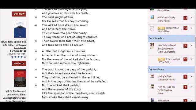 Bible Study #2 Psalm 37 The Heritage of the Righteous and the Calamity of the Wicked смотреть онлайн