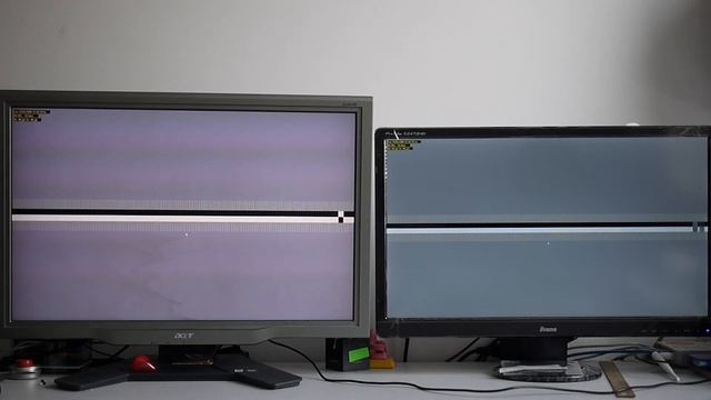 IIyama x2472HD vs Acer AL2623W смотреть онлайн