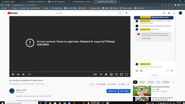 pls donate me roblox live Private server смотреть онлайн
