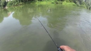 Мормышинг.  Проводки мормышки на течении