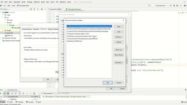 WinAppDriver: Class File Has Wrong Version 55 0, Should Be 52. 0