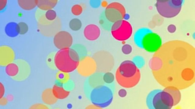 Colorful Circles Loop - Gradient Background - 10 Hours смотреть онлайн
