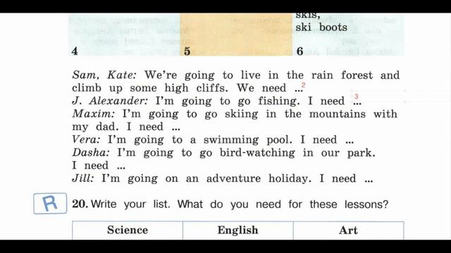 Английский язык Forward 4 класс 1 часть страница 71 смотреть онлайн