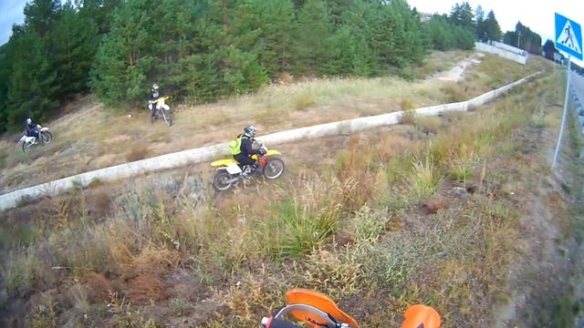 Лайт эндуро подъём.