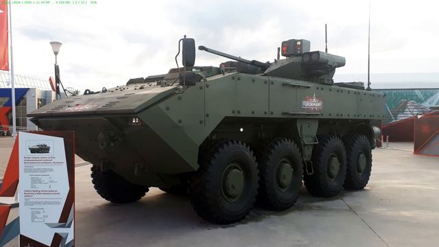 В продолжение, БТР-82 Vs БТР-Бумеранг.