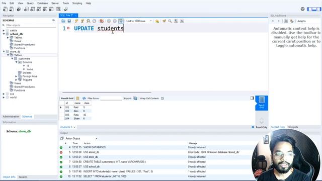 Video - 9 | MySQL UPDATE QUERY, How to Update Data in SQL Table? | MPrashant смотреть онлайн