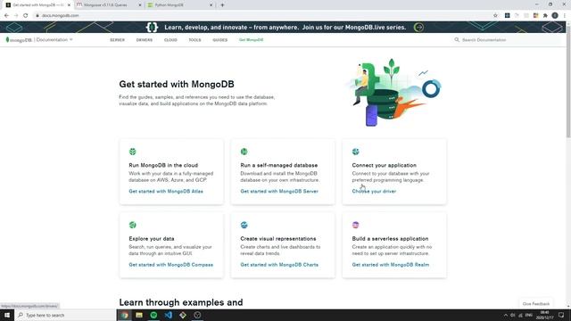 MongoDB Crash Course - Shell vs Drivers (Quick Overview) смотреть онлайн