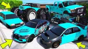 УГНАЛ КУЧУ БРИЛЛИАНТОВЫХ ЧИТ ТАЧЕК И МОНСТР ТРАК ЗА 180 СЕКУНД! БИТВА ВОРОВ В ГТА 5!