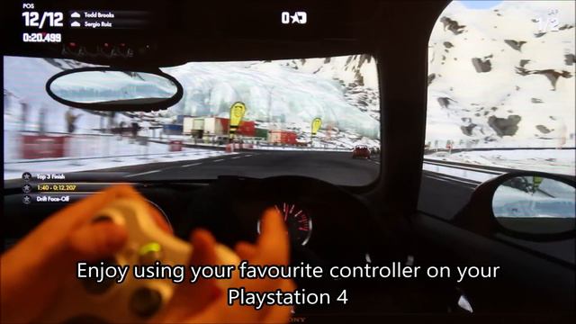 Connect ANY controller to Playstation 4 смотреть онлайн