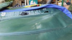 Замена клапана на резиновой лодке