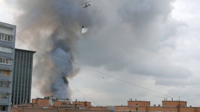 Пожар в Москве 3 августа 2019 смотреть онлайн
