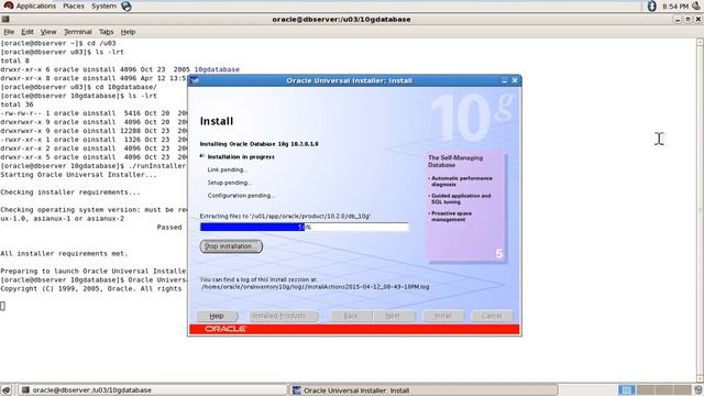 How To Install Oracle Database 10g On Linux | Oracle DBA Tutorial By Subhajit Saha смотреть онлайн