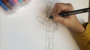 Заяц. Ну,погоди!Рисуем зайца из м/ф «Ну,погоди» #урокирисования