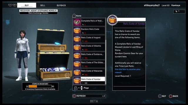 Marvel Heroes Omega PS4/XBOX ONE - Relic Vendor Guide смотреть онлайн