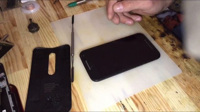 Motorola G3 XT1550 замена аккумулятора смотреть онлайн