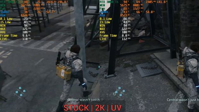 Death Stranding RTX 3060 TI Undervolting Benchmarks Side By Side 4K 1440p #DeathStranding #RTX3060T