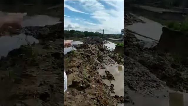 Уссурийск. "Дамба" вблизи сразу после схода воды смотреть онлайн