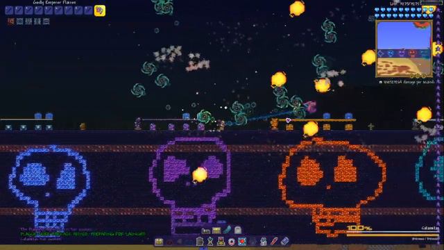 Terraria Supreme Buffed Emperor Flairon vs Calamity Mod Death Mode Boss Rush ll Ancients Awakened смотреть онлайн