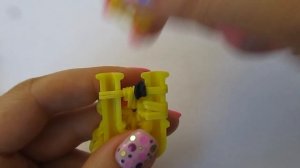 ПОКЕМОН ПИКАЧУ из резинок на рогатке без станка | Picachu Pokemon Figurine Rainbow Loom