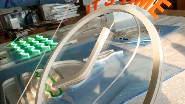 Применение Лед неона для изготовления вывесок смотреть онлайн