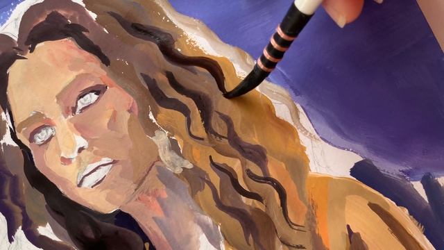 Рисую Ру из «Эйфории»? Неоновый портрет смотреть онлайн