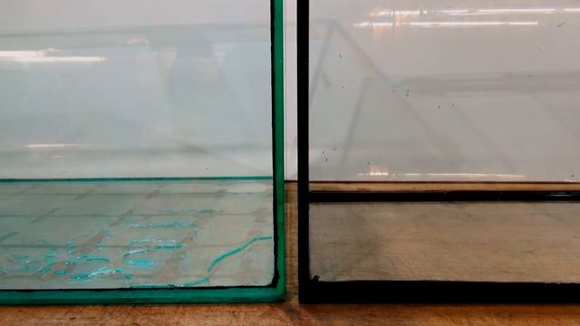 С каким швом купить аквариум с прозрачным или чёрным? смотреть онлайн