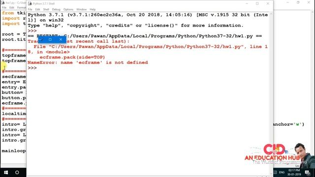 Make Your Class Homework App in less than 30 minutes ( Python GUI) смотреть онлайн