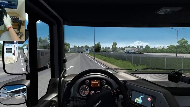 DAF XF105.510 - Euro Truck Simulator 2 | Thrustmaster T300RS Ferrari Edition смотреть онлайн
