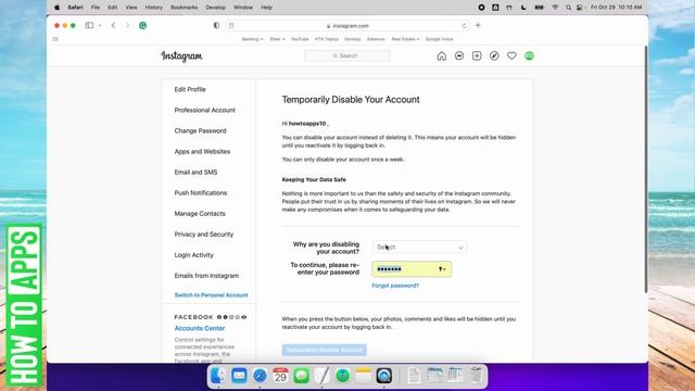 How To Delete Instagram Account On Computer смотреть онлайн