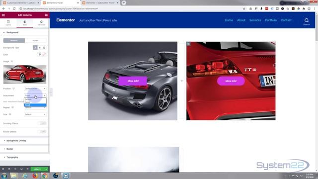 Elementor Hover Effects Image To Button On Hover ? смотреть онлайн