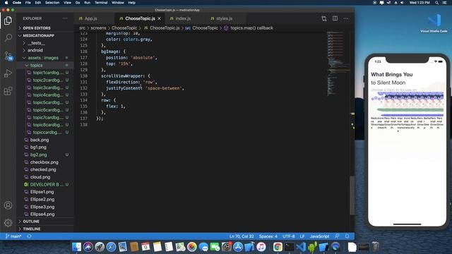 Medication App UI Using React Native | Choose Topic Screen #reactnative #ui #speed_code #UI смотреть онлайн