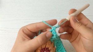 ОЧЕНЬ КРАСИВЫЙ МОТИВ КРЮЧКОМ!/УЗОР ДЛЯ ПЛЕДА/ОБЪЕМНЫЙ УЗОР КРЮЧКОМ