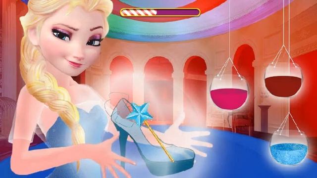 Elsa Magic Shoes (Холодное сердце: Волшебные туфли Эльзы) - прохождение игры смотреть онлайн