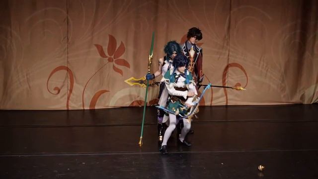 1 35 ИГРОВОЕ ДЕФИЛЕ №3 Влияние Геншина Венти, Чжун Ли, Сяо Koe, Grecha, Дори смотреть онлайн