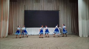Народно-сценический танец «Как по горкам, по горам»
