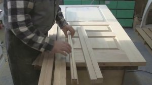 Как изготовить красивую входную дверь из дерева. Wooden door.