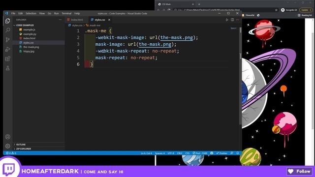 Basic CSS Mask - Code Quickie #16 смотреть онлайн