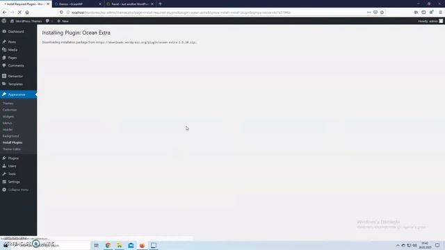 Oceanwp WordPress Theme Installation смотреть онлайн