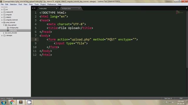 PHP file upload bangla #1 (Create form and enctype) php Bangla # 37 смотреть онлайн