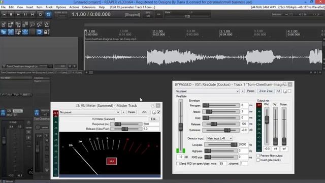 Podcasting with Reaper. Gate versus Noise Reduction Plugins смотреть онлайн