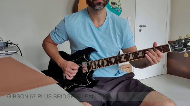 Seymour Duncan 59, Gibson 498T Versus Gibson 57 Classic, 57 Plus - Gibson SG Standard, No Talk