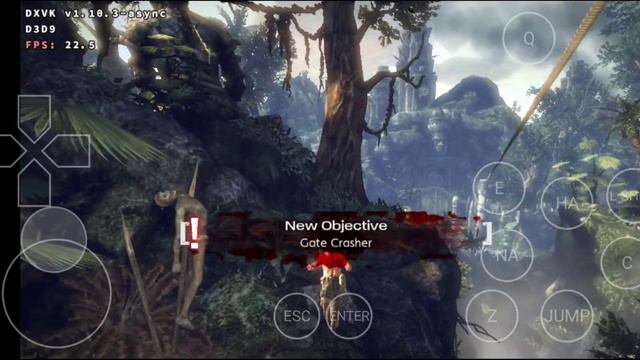 X-Men Origins: Wolverine Gameplay(HD) Winlator 5.1(afei) (Windows Emulator) | Android