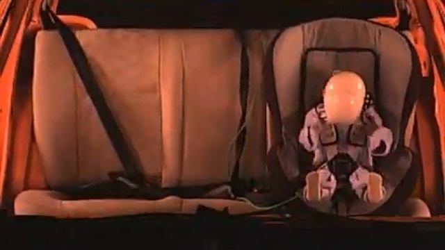 Romer Dou Plus Isofix лобовой удар вид спереди смотреть онлайн