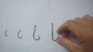 Выбор рыболовного крючка,критерии для хорошего результата