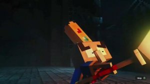 Minecraft Dungeons Arch Illager Boss fight