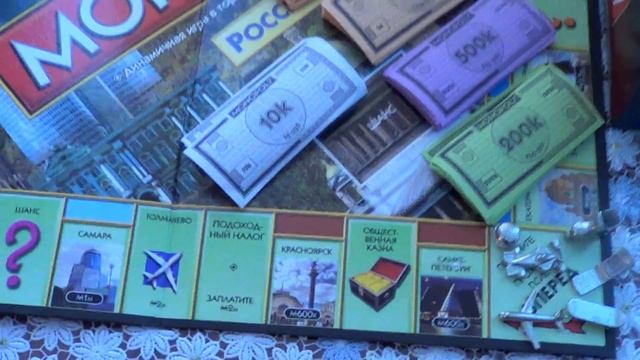 Обзор на игру Монополия.Россия смотреть онлайн