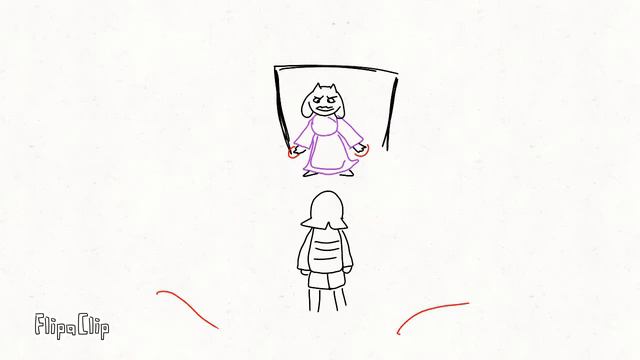 Undertale Flowey, Toriel, Frisk Animation смотреть онлайн