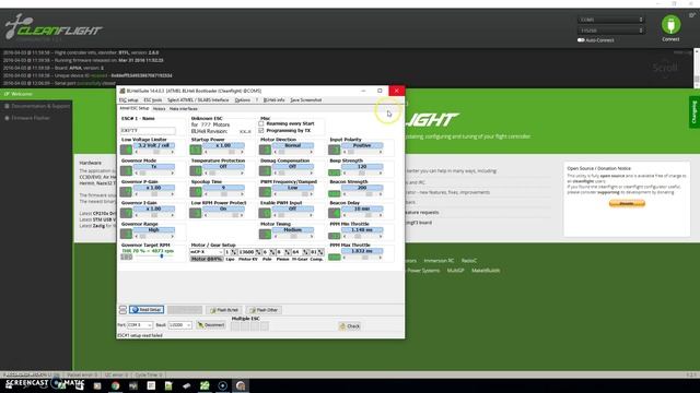 4-in-1 ESC problems....Oneshot..Naze FC....bataflight 2.6.0 смотреть онлайн