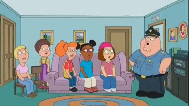 Гриффины Офицер Пошляк смотреть онлайн